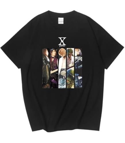 Amazon.co.jp: X JAPAN ロングTシャツ 5人 エックス ジャパン M