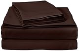 Microfiber Sheet Set Full- Chestnut [並行輸入品]