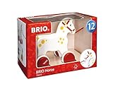 BRIO 130 Anniversary Pull Along Horse Baby Toy [並行輸入品]