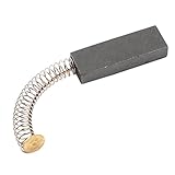 uxcell　カーボンブラシ　30 x 11 x 7mm　73mm 　カーボン　金属　6g