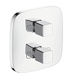 Hansgrohe(ハンスグローエ) エコスタットE 埋込式 3アウトレット切替バルブ iControl(化粧部) (ハンスグローエ ジャパン公式・日本規格適合品)