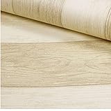 壁紙 シール 木目 模様 60cm × 10m 木 DIY 模様替え リフォーム (黄)