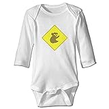 かわいい 赤ちゃん 道路標識 コアラ 子供服 コットン White Size 12 Months