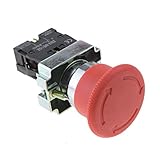 緊急停止ボタンアクチュエータマッシュルームスイッチ660 Volts 10 Amp xb2-es542