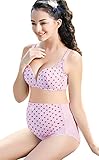 Passion list 妊婦 マタニティ おなかすっぽり ショーツ パンツ 下着 産前 出産 準備 (XXL, ピンク)
