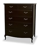 ハイチェスト80 セリーヌ D W celine 80cm幅 整理タンス 引き出し 抽斗 引出し 洋服入れ 5段 欧風 ヨーロッパ 猫脚 白家具 東海家具工業 【送料無料】