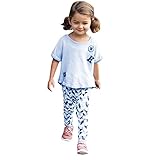 Domybest 子供服 キッズ Tシャツ 上下 2点セット　男の子 女の子　半袖 普段着 ベビー服 Tシャツ＆パンツ 春夏　ルームウェア　セットアップ 　パジャマ 　ロングパンツ (90（身長85-