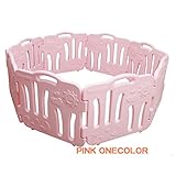 ベビーサークル Good Babyroom グッドベビールーム パステルカラー 8枚パネル (ピンクワンカラー)