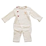 日本製　オーガニックコットン　バンビのレーシーニットの兼用ドレス　ツーウェイオール　Amorosa mamma　アモローサマンマ