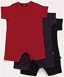 Lelac レラックベビー 半袖 紺 M（6～12ヶ月）