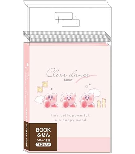 Amazon.co.jp: カミオジャパン 星のカービィ BOOK型ふせん