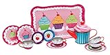 Schylling Cupcakes Tin Tea Set [並行輸入品]
