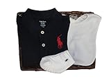 ラルフローレンの子供服　POLO　RALPHLAUREN　ベビー　出産お祝いセット（半袖）　男の子　７５ｃｍ [並行輸入品]