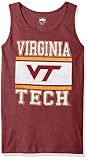NCAA Virginia Tech Hokies子供用ガールズノースリーブTシャツ、12、ワインブレンド