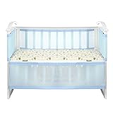 ベッドガード ベッドバンパー ベッドレール 四方タイプ 取り付け便利 可愛い 130x70cm以下のベビーベッドに適合