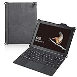 エレコム Surface Go ケース フルプロテクトケース ZEROSHOCK 耐衝撃 ショルダーベルト付 ブラック TB-MSG18HVBK