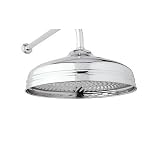 Rohl U.5204APC 12-Inch Diameter Perrin and Rowe Single Function Showerhead, Polished Chrome [並行輸入品]