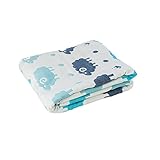Miracle Baby（ミラクル ベビー）6重 ジャカード ガーゼバスタオル　6レイヤー ベビー モスリン ブランケット（多機能）6 Layers Baby Muslin Blanket　コットン1