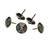 Decotacks Upholstery Nails / tacks 3 / 4 " – 100個[アンティーク真鍮、フランス自然] dx6918ab-100