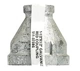 B & K削減カップリング可鍛性亜鉛メッキ鉄1 – 1 / 2 " x 1 / 2 "