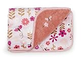 Kids Line Velour Blanket with Sherpa Back, Butterfly by KidsLine