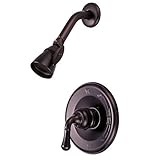 Kingston Brass KB635SO Magellan Tub and Shower Faucet 7-Inch Oil Rubbed Bronze [並行輸入品]