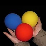 【手品 マジック】Sponge Balls/スーパーソフトスポンジボール 10個セット マジックアクセサリー 舞台マジック道具 (10cm, 赤)