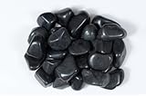 新那智黒石（磨き） 1袋20kg入り＜玉砂利＞ 5分（直径約20-24mm）