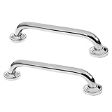 monkeyjack 2ピースボート安全手すり浴室グラブハンドル- 13 " – ラウンドフランジベースMarineハンドレール