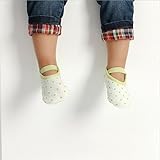 【ノーブランド品】 滑り止め　ベビー　赤ちゃん　綿　アンクルソックス　スニーカーソックス　靴下　全6色 - 緑