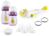 Joovy Boob PP Baby Bottle Starter Set, Purpleness by Joovy