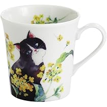 Daisak 猫 マグカップ カップ 楽天市場】デザイナー吉濱あさこ 磁器マグカップ＜森の仲間：CAT