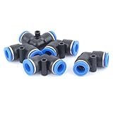 空気圧エルボチューブL形クイック継手コネクタを8mmのための8ミリメートルの5pcs