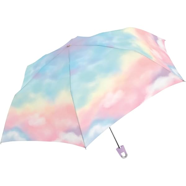 Amazon | ALGY【アルジー】ミルキートーン カラビナ付き 折畳 傘【子供
