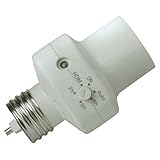 Woods 59406 Screw-In Indoor Socket Light Control w/ Programmable Timer, Energy Savings by Woods
