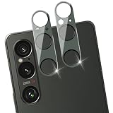 Xperia 1 VI カメラフィルム 【アルミ合金製+強化ガラス】エクスペリア1 VI SO-51E SOG13 カメラ保護フィルム レンズ 保護カバー 耐衝撃 露出オーバー防止 全面保護 高透過率レンズ保護フィルム [2枚] (グリーン)