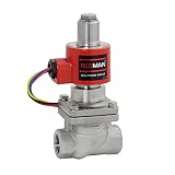 ヨシタケ　電磁弁　レッドマン　ピストン式　通電時閉形 定格電圧AC100V　50/60Hz兼用　SCS製　最高圧力1.0MPa　ねじ込み接続　接続口径15A　本体SCS　最高温度180℃　型式DP-1