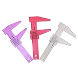 SONONIA ２個　プラスチック　ノギス　キャリパー　定規　ルーラー　肘定規　正確な測定　140mm