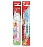 コルゲート私の最初の歯ブラシ (Colgate) (x6) - Colgate My First Toothbrush (Pack of 6) [並行輸入品]
