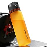 水筒 ポータブ スポーツウ 350ml 500ml 650ml 800ml 1000ml ォーター ボトル プラスチックウ ォーターボトル 大人 子ども アウトドア スポーツ 登山用 キャンプ ランニング ジム サイクリング（orange-350ML）
