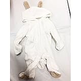 【★送料無料★】もこもこ! ラブリー ベビー カバーオール アニマル ロンパース (ひつじ／くま) 在庫,ひつじ