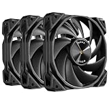 ANTEC Nova 120はシンプルな見た目で3200回転まで対応したハイパワーファン 3個セットです