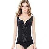 6Sizes女性アンダーバストコルセットスリミングボディスーツウエストトレーニングボディシェイプ下着(XXL)
