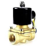 ANA DC24V DN20 ブラス電磁弁 直動式 圧縮空気 水 水空気 3/4 インチ