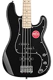 Squier by Fender/Affinity Series Precision Bass PJ Maple Fingerboard Black Pickguard Black エレキベース