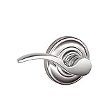 Schlage St.Annes Passage Lever, Andover Rose, Bright Chrome [並行輸入品]