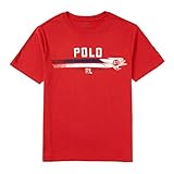 POLO RALPH LAUREN (ポロ ラルフローレン) Tシャツ 男の子 キッズ 子供服 POLO プリント 半袖 春夏 7(6～7歳) [並行輸入品]