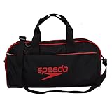 アスナロ（バッグ） ボストンバッグ 子供 男女兼用 SPEEDO スピード スイミングF ブラック-レッド