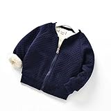 Pojour ベビー服 女の子コート 可愛い無地コート 子供服 防寒服 冬 レジャ裏毛コート おしゃれ 暖かい 厚手 ベビールームウェア 普段着 カジュアル 保温 防寒対策