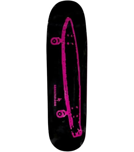 Amazon | マゼンタ MAGENTA スケートボード デッキ GLEN FOX SLEEP